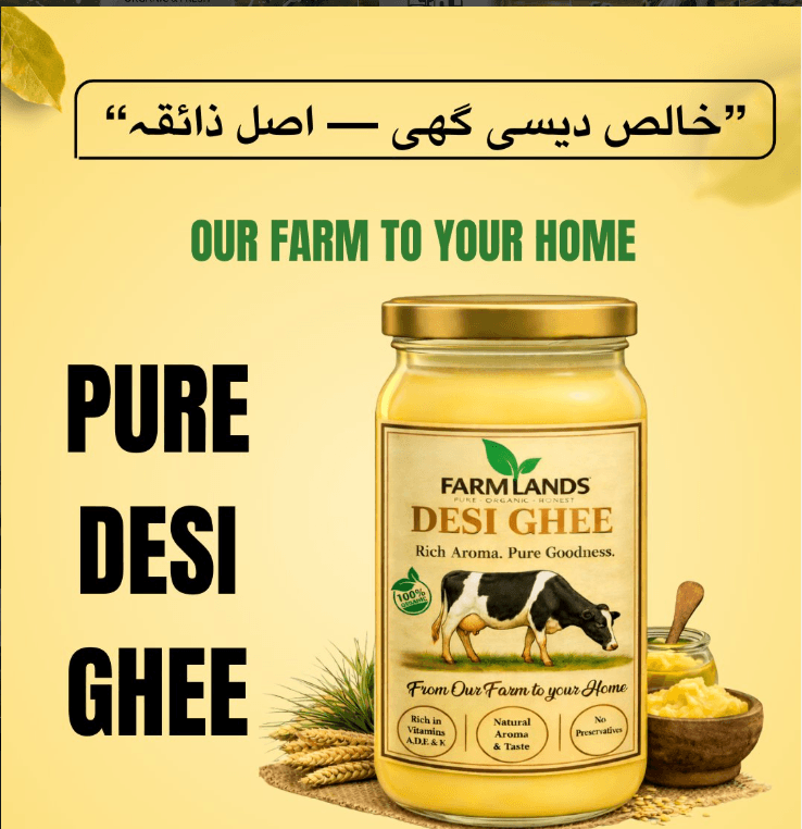 Desi Ghee — 1000ml glass jar